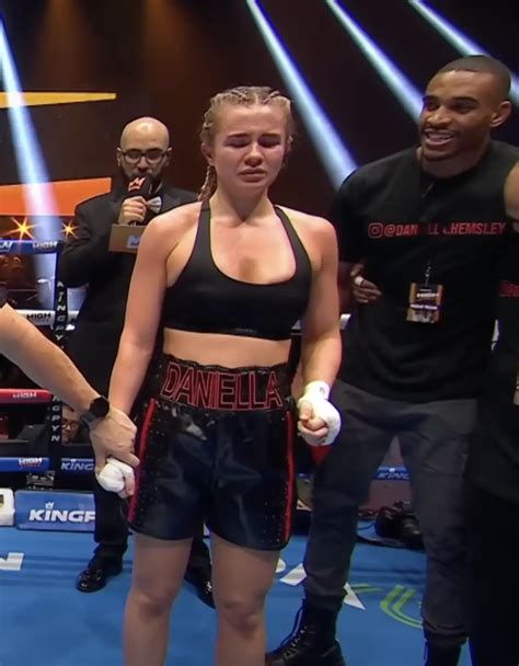 daniella hemsley top lift|Daniella Hemsley Lifts Her Top Live On DAZN!